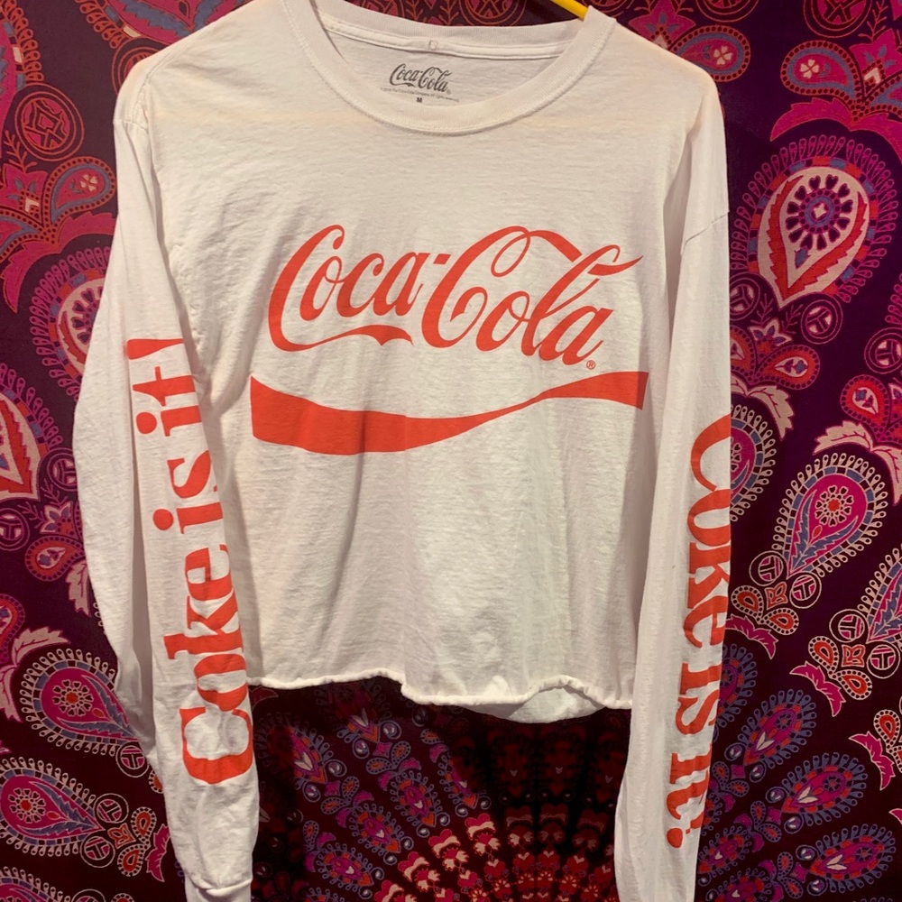 Coca-Cola long sleeved tee